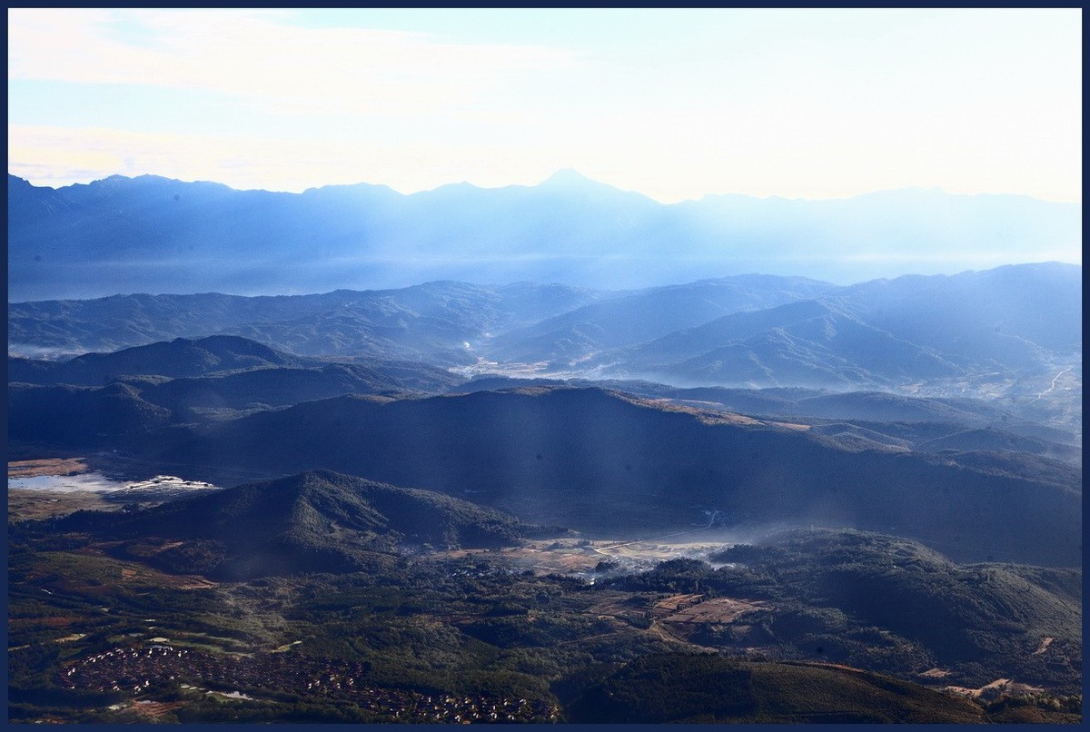 航班上拍摄大地山川
