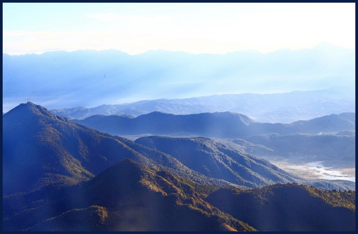 航班上拍摄大地山川