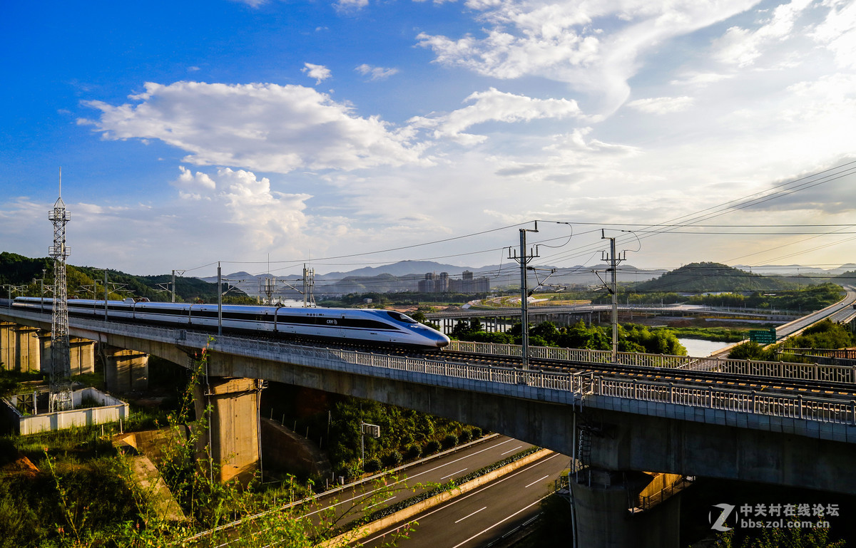 合福高铁风景