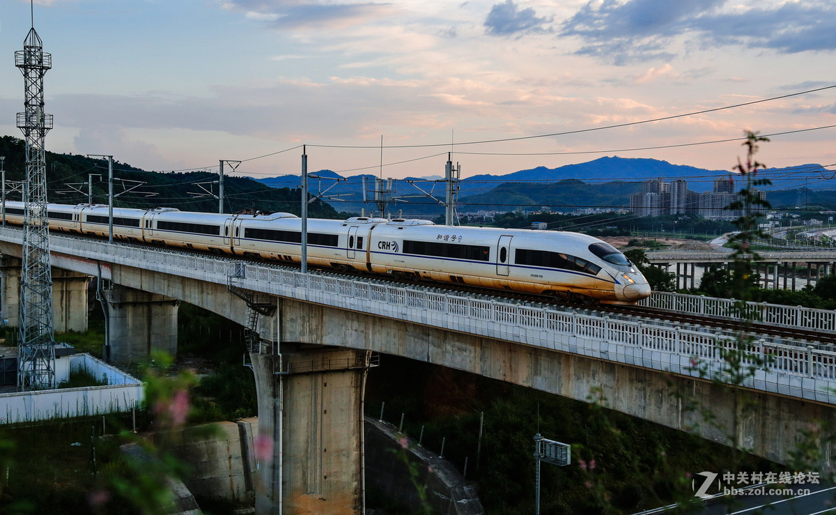 合福高铁风景