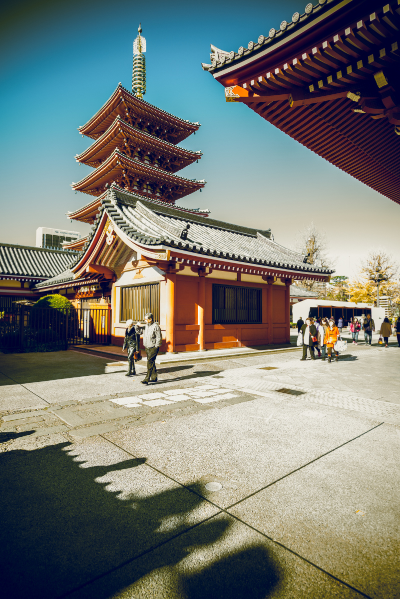 罗兵东京浅草寺