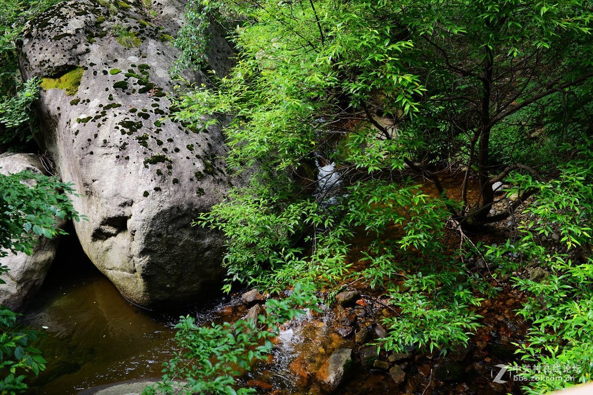 栾川天河大峡谷自然风光剪影（2）溪水长流