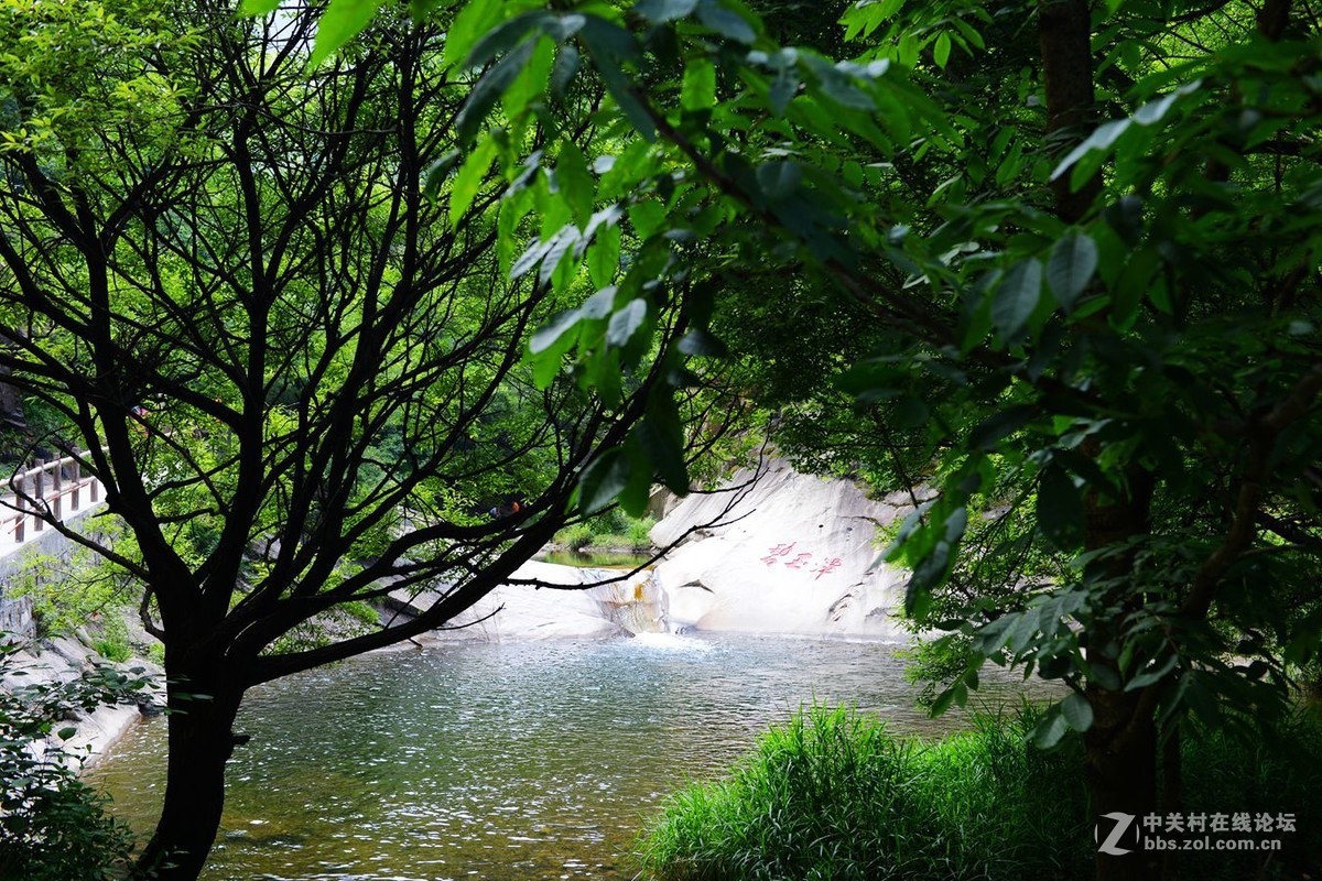 栾川天河大峡谷自然风光剪影（2）溪水长流