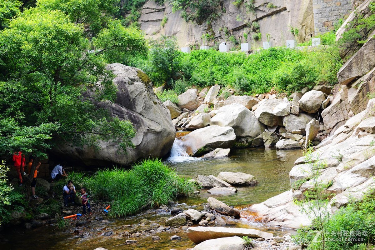 栾川天河大峡谷自然风光剪影（2）溪水长流