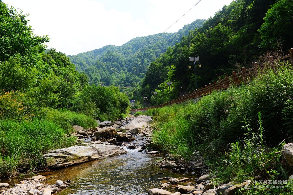 栾川天河大峡谷自然风光剪影（2）溪水长流