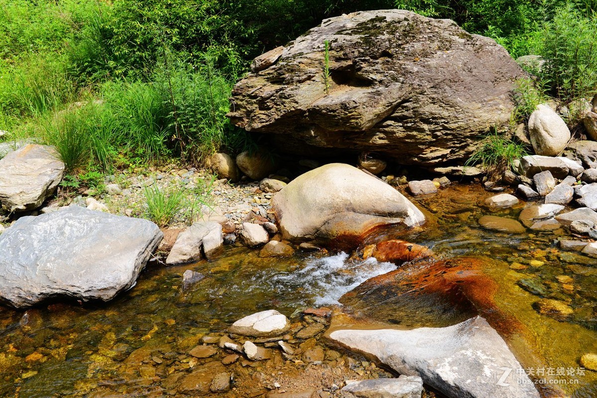 栾川天河大峡谷自然风光剪影（2）溪水长流