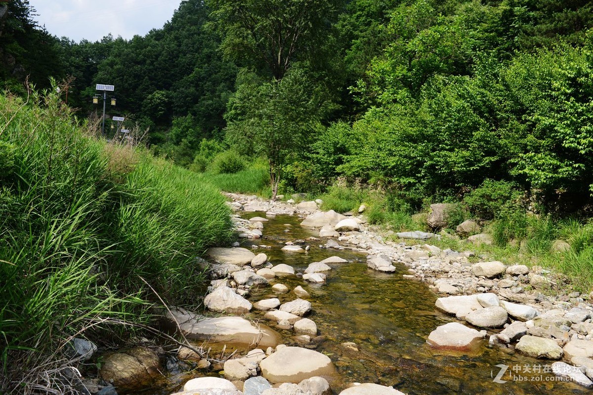 栾川天河大峡谷自然风光剪影（2）溪水长流