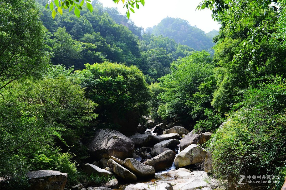 栾川天河大峡谷自然风光剪影（2）溪水长流