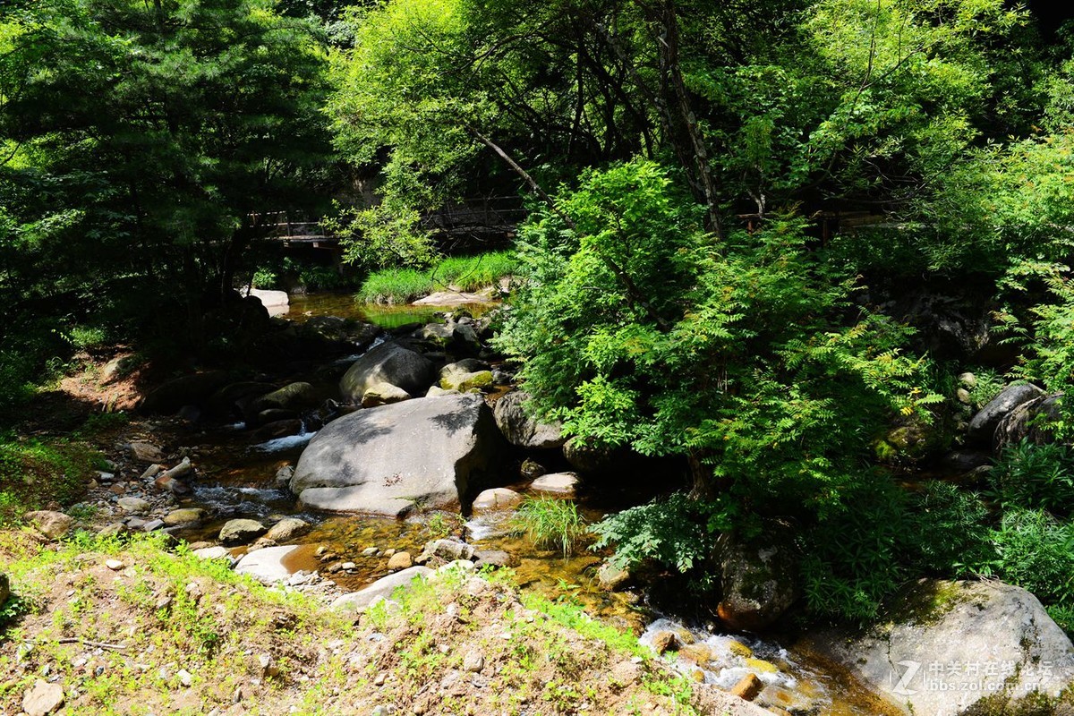 栾川天河大峡谷自然风光剪影（2）溪水长流