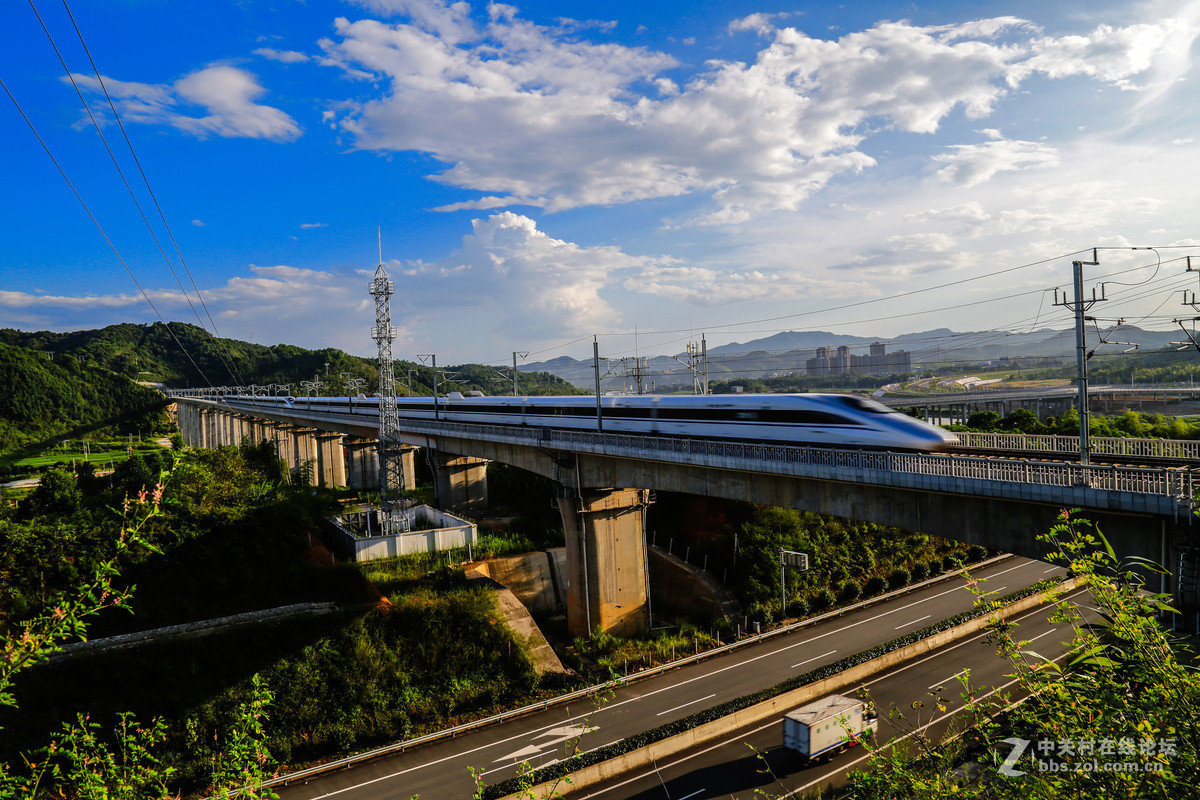 合福高铁风景