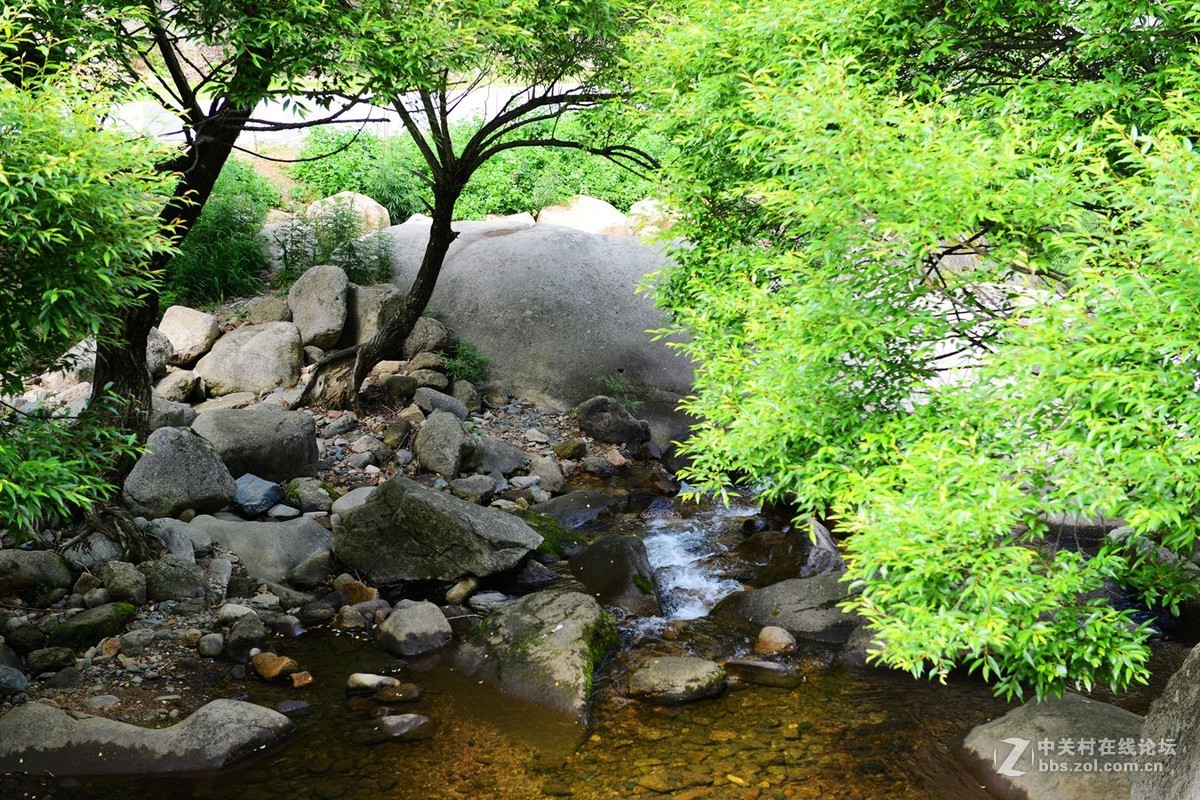 栾川天河大峡谷自然风光剪影（2）溪水长流