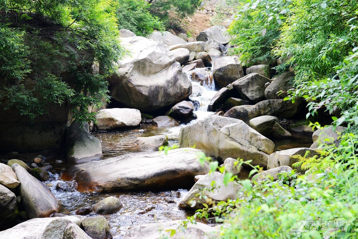 栾川天河大峡谷自然风光剪影（2）溪水长流