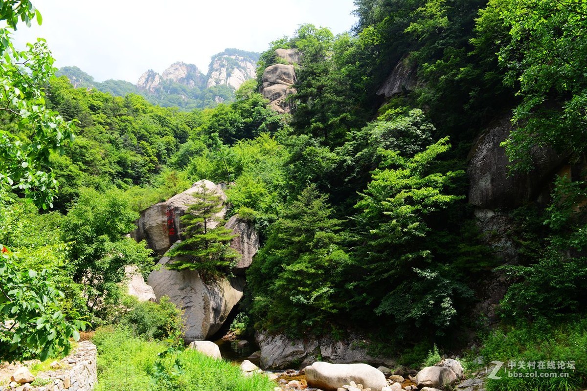 栾川天河大峡谷自然风光剪影（2）溪水长流