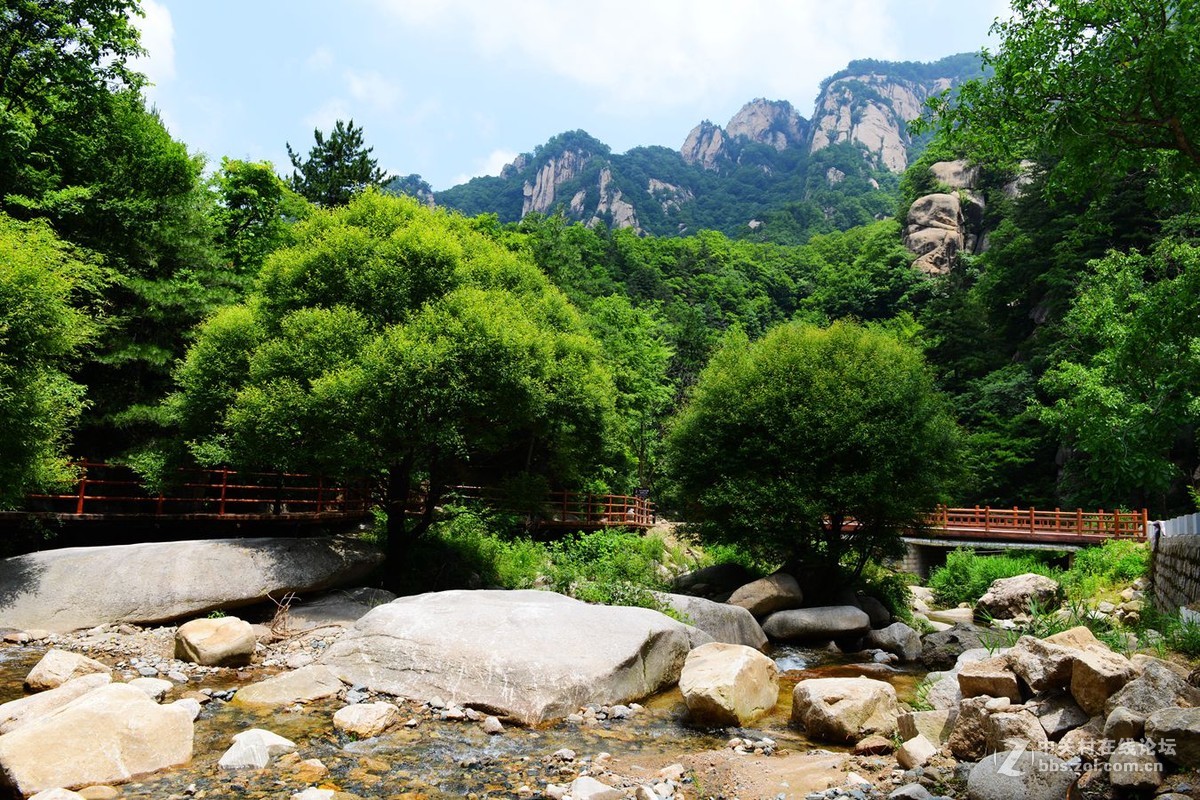 栾川天河大峡谷自然风光剪影（2）溪水长流