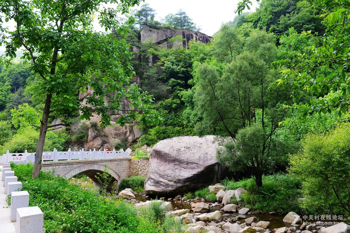栾川天河大峡谷自然风光剪影（2）溪水长流