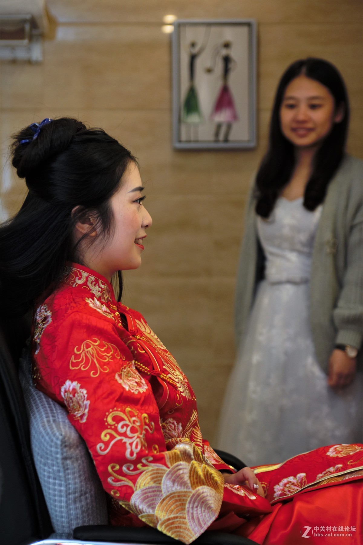 上传两张满分镜皇的婚礼跟拍图。
