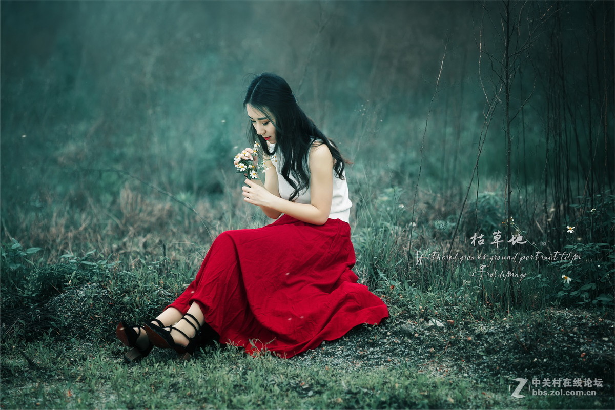 卡尔·蔡司Planar T* 135mm f/2 ZE {枯草地...人像}