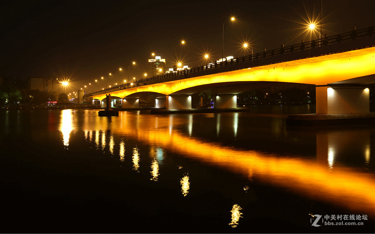 宁波永丰桥夜景