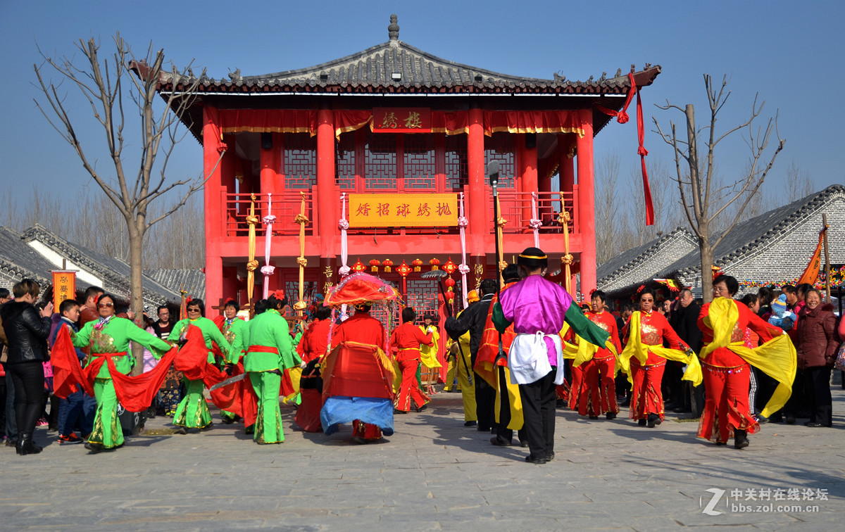 民俗表演扭秧歌   6