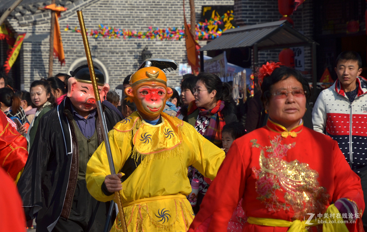 民俗表演扭秧歌   6