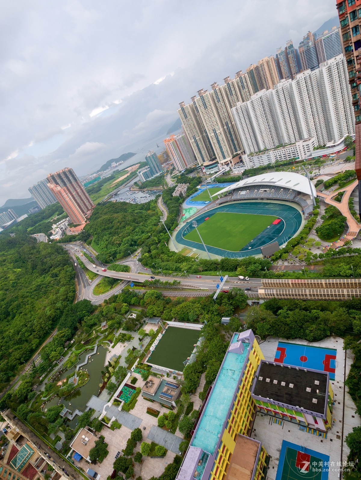 将军澳南丰广场45楼鸟瞰香港自由行1