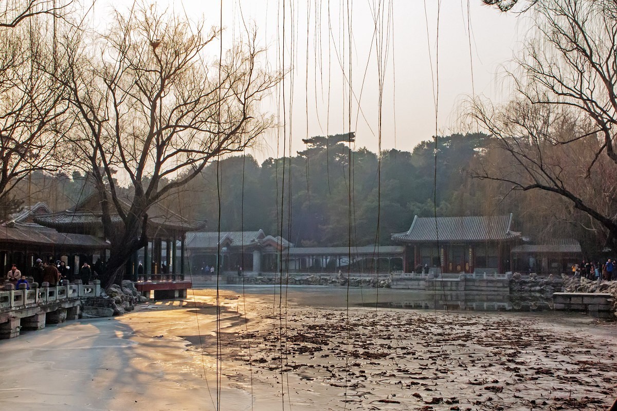 2018-02-19：早春颐和园夕阳
