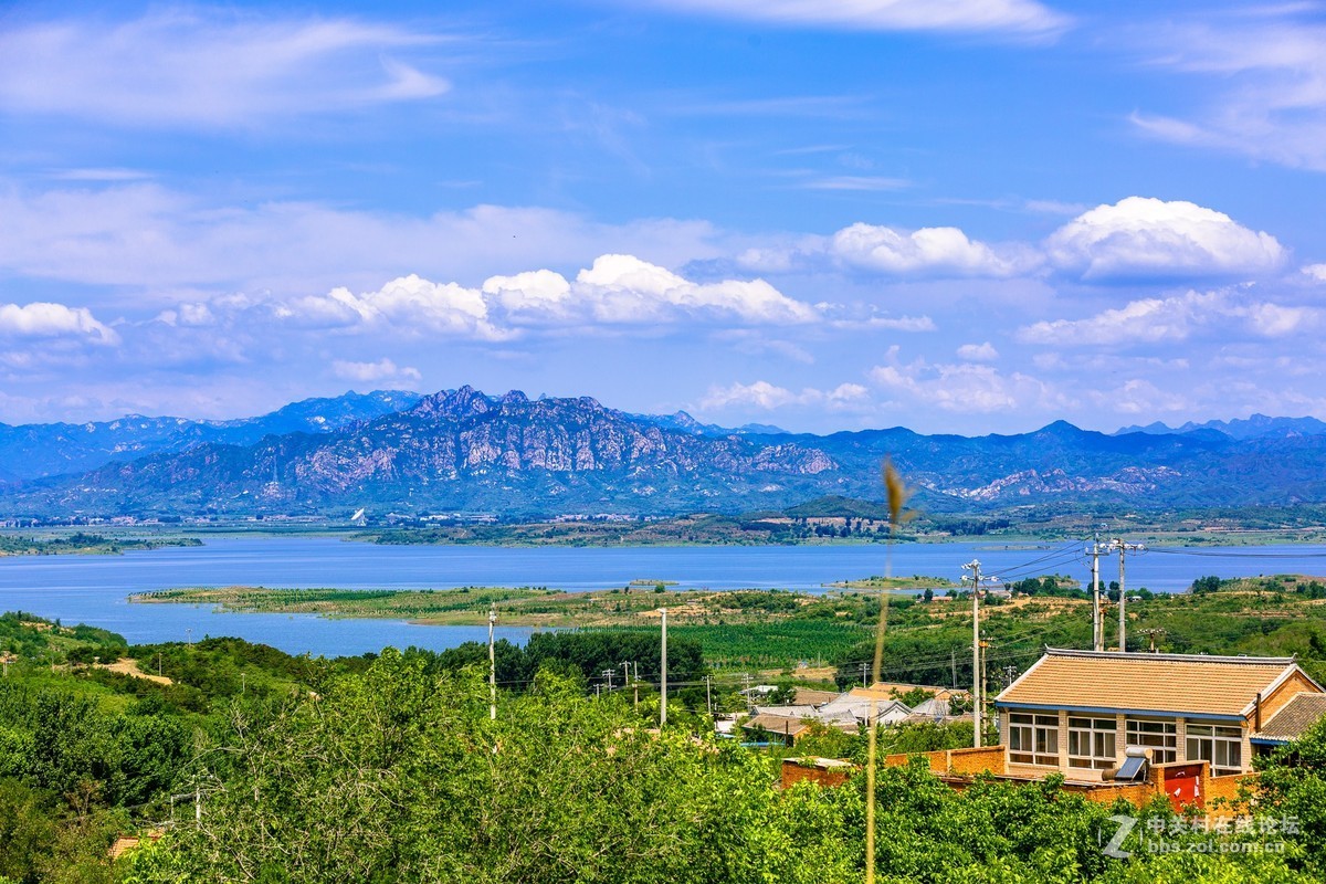 青山绿水蓝天白云