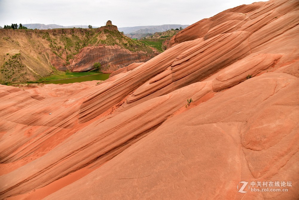 陕西靖边波浪谷