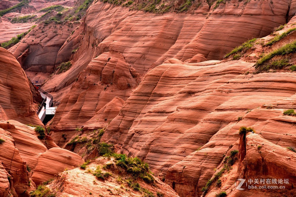 陕西靖边波浪谷