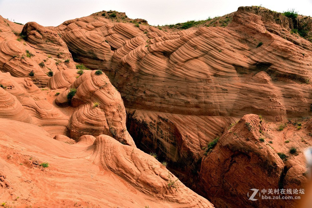 陕西靖边波浪谷