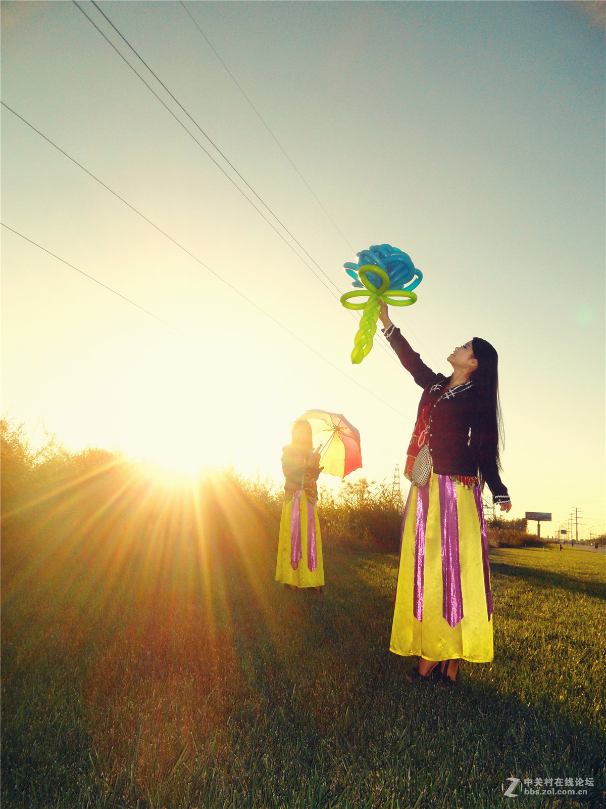 逆光美女（星空体育平台卡片机）