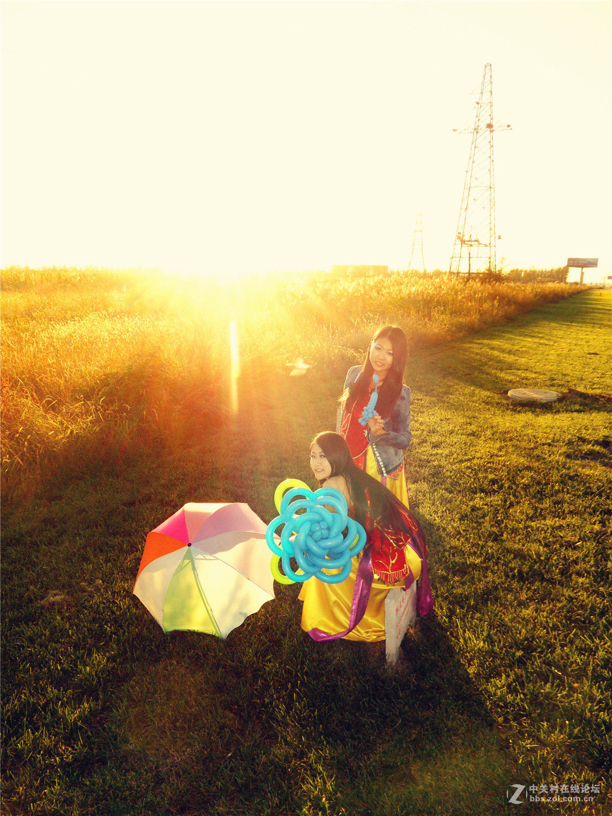 逆光美女（星空体育平台卡片机）