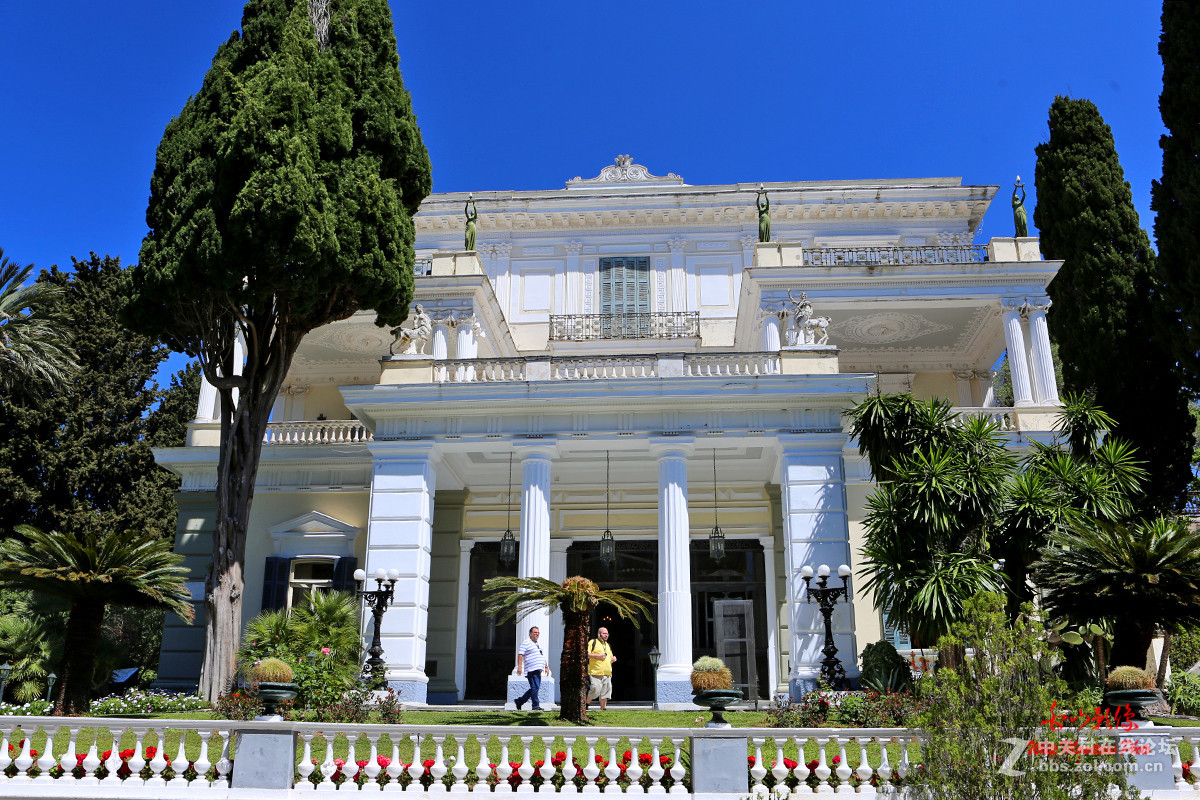 希腊科孚岛——阿克琉斯宫（The Achillion Palace）