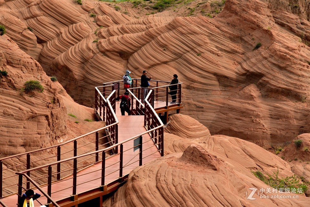 陕西靖边波浪谷