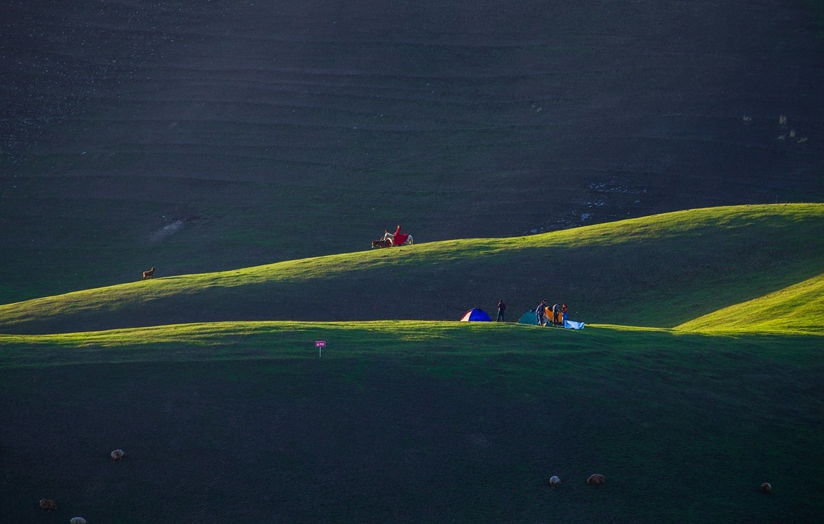 一组新疆杏花沟，祝贺红河星空(中国)开坛！恭喜华电昆明人荣任首任版主！