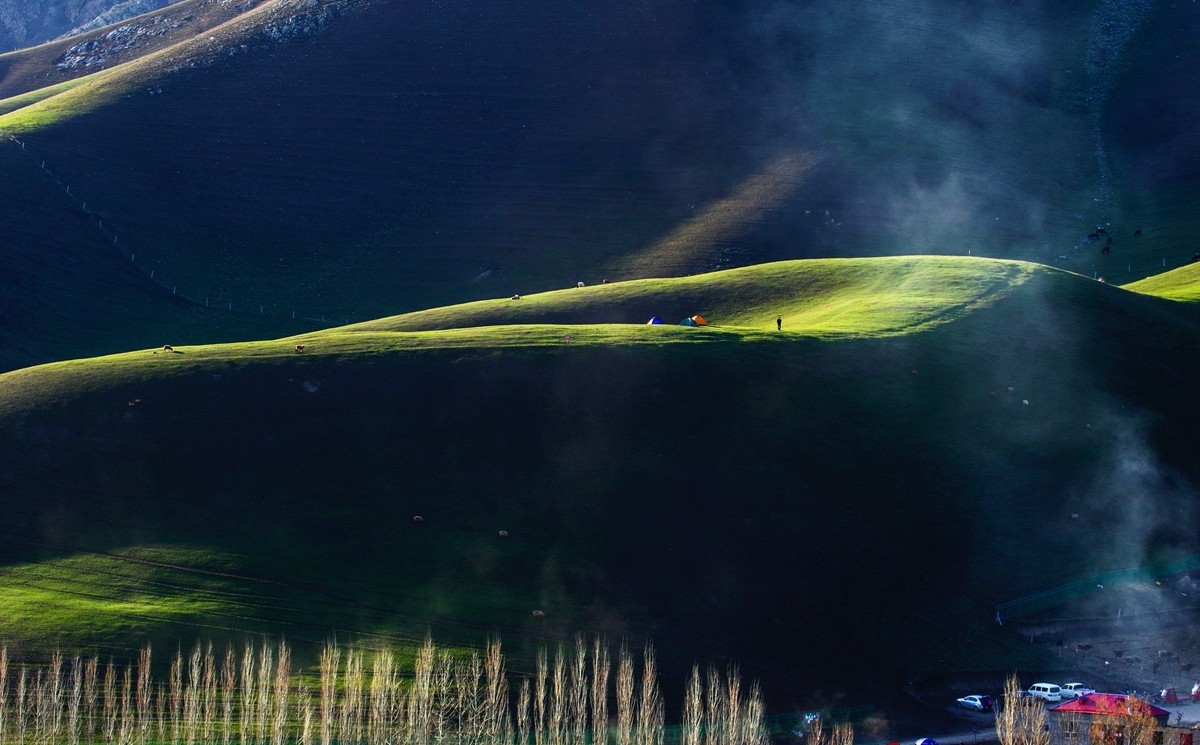 一组新疆杏花沟，祝贺红河星空(中国)开坛！恭喜华电昆明人荣任首任版主！