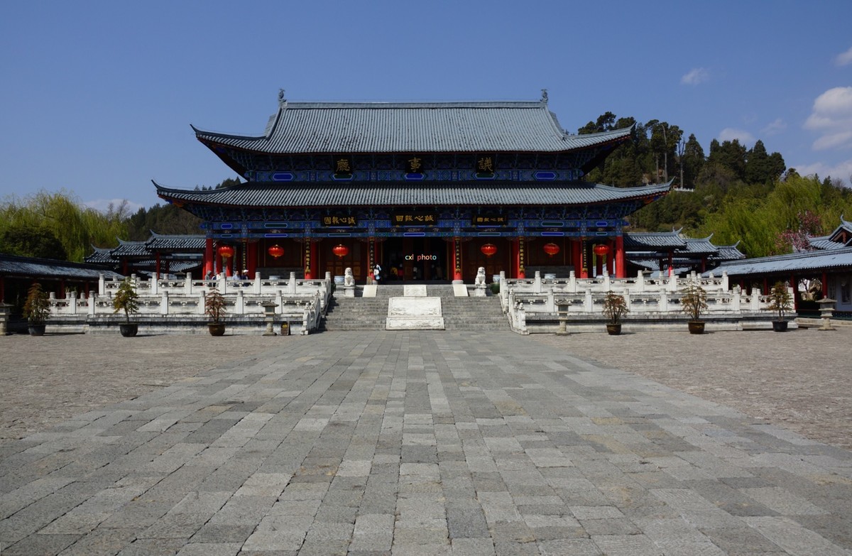 丽江木府风光