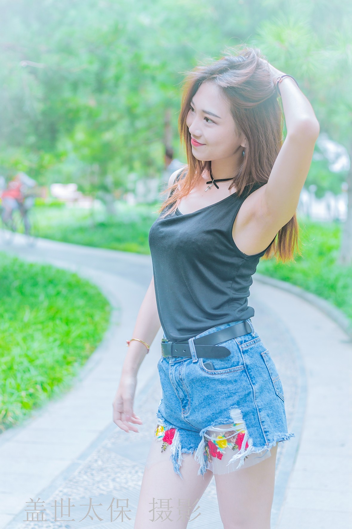 偶遇美女