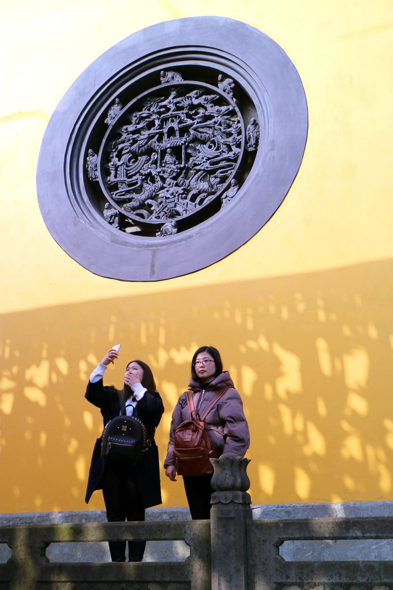 2017年元旦灵隐礼佛