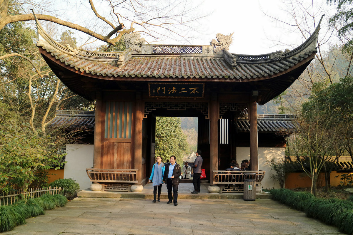 2017年元旦灵隐礼佛