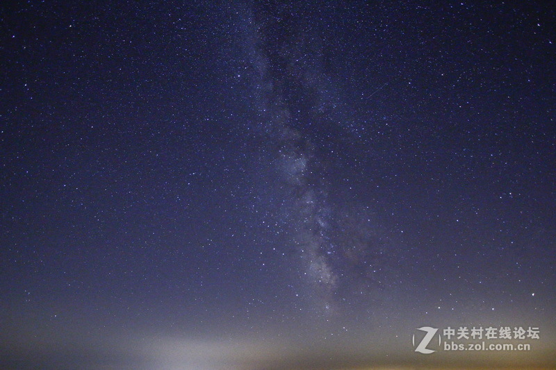 无限星空，璀璨银河（摄于雾灵山）