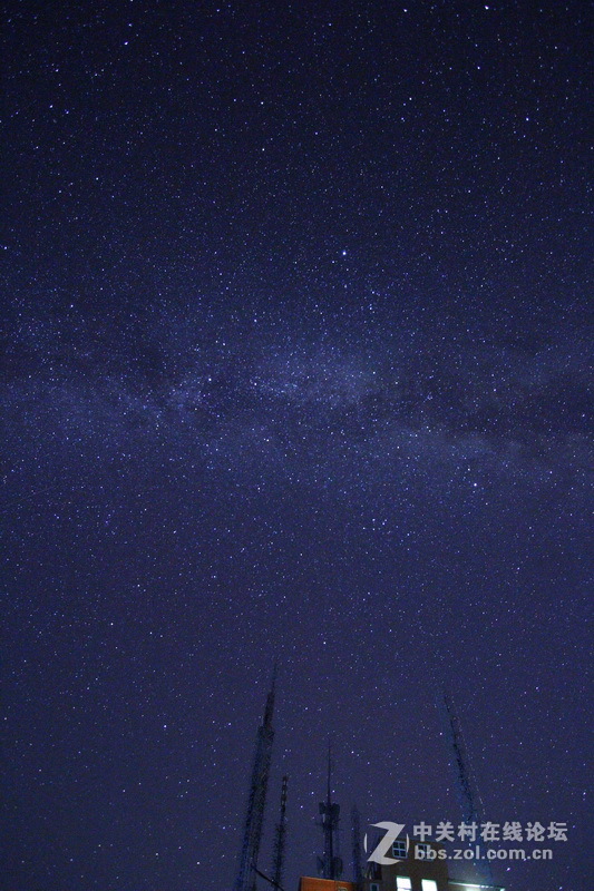 无限星空，璀璨银河（摄于雾灵山）