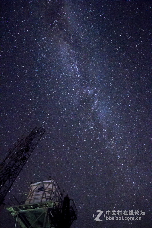 无限星空，璀璨银河（摄于雾灵山）