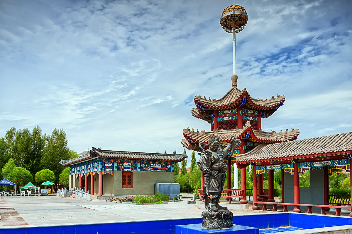 甘肃风光  《山丹大佛寺》