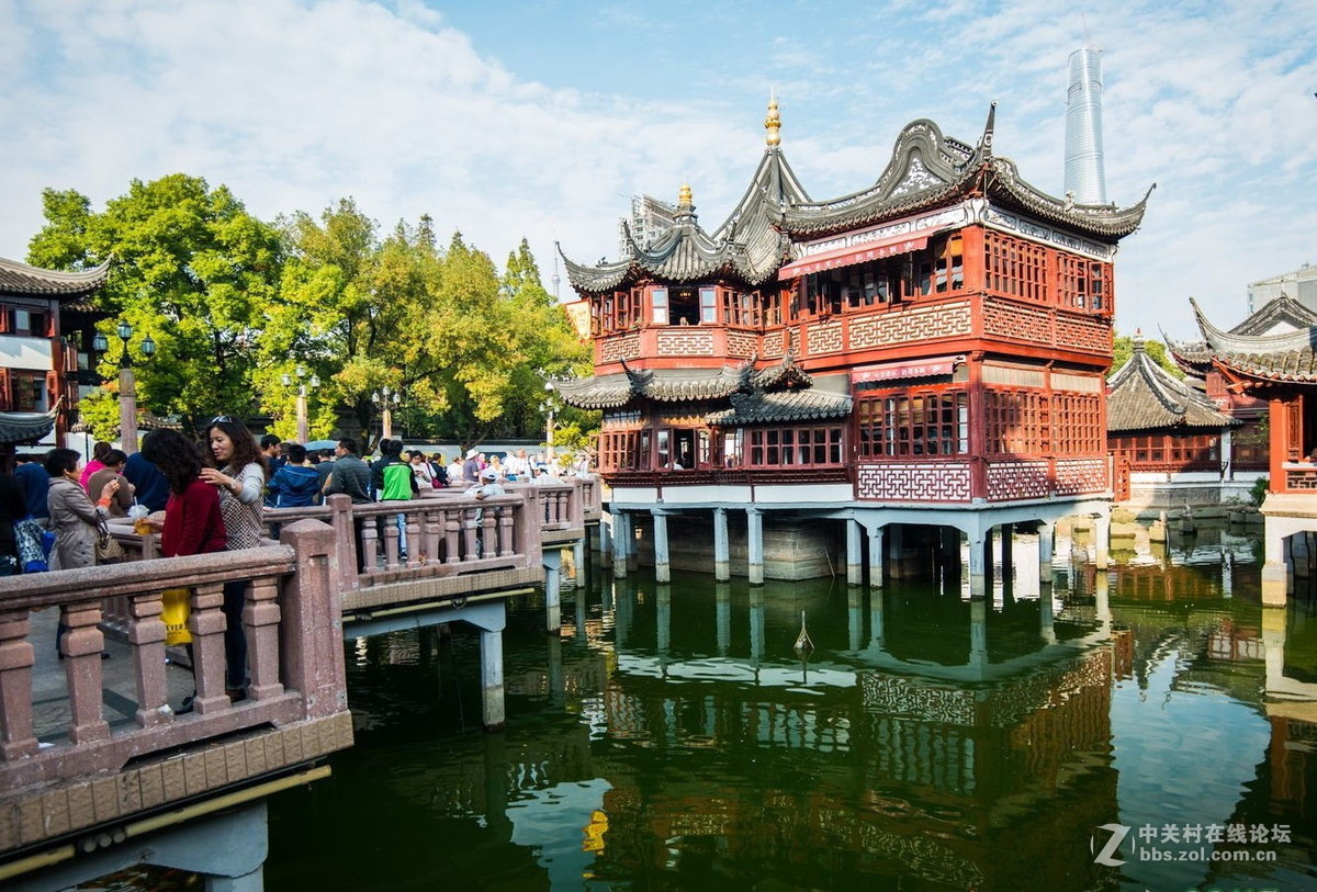 上海---城隍九曲桥