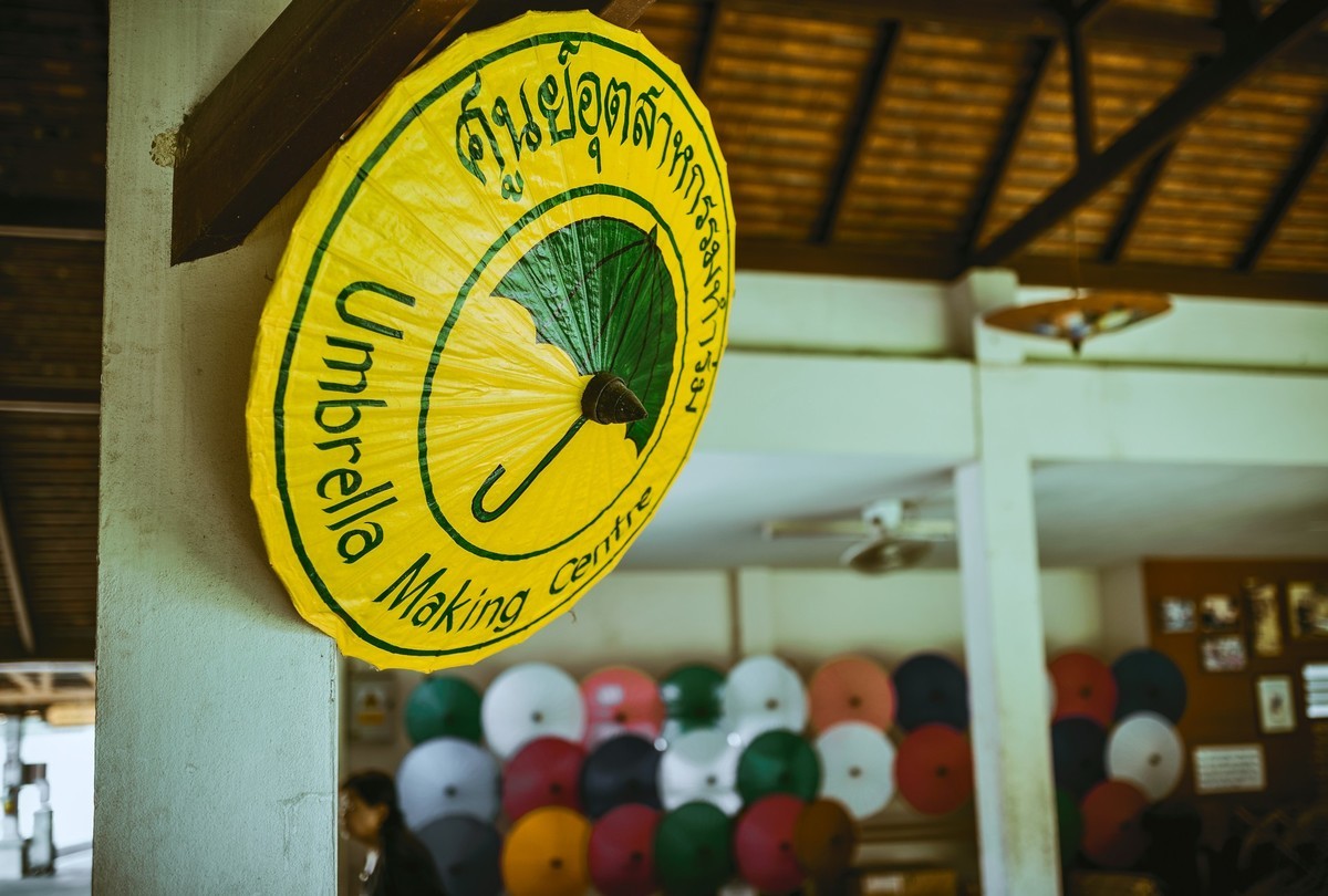 【罗兵】泰式民间工艺---油纸伞