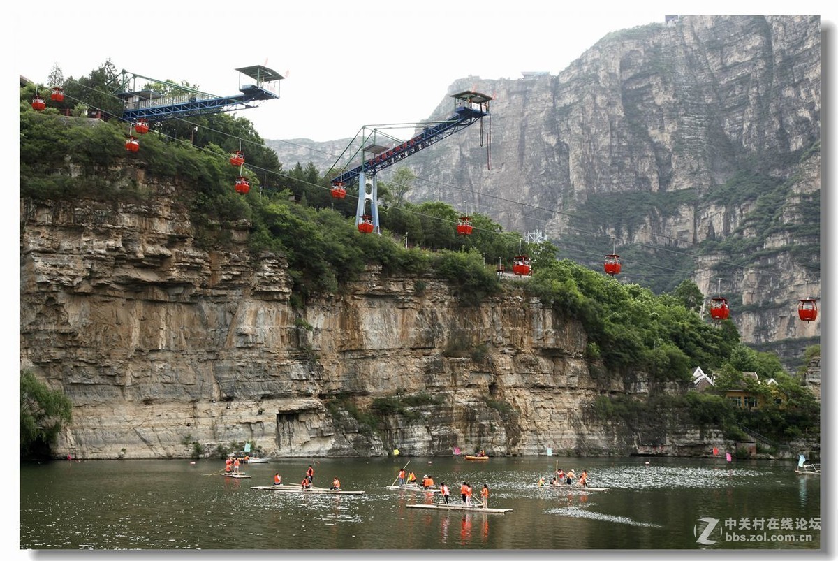 十渡是北京最大的自然風景區,也是中國房山世界地質公園的核心園區