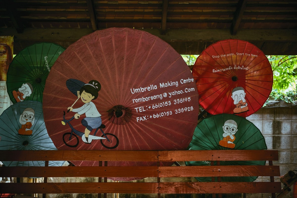 【罗兵】泰式民间工艺---油纸伞