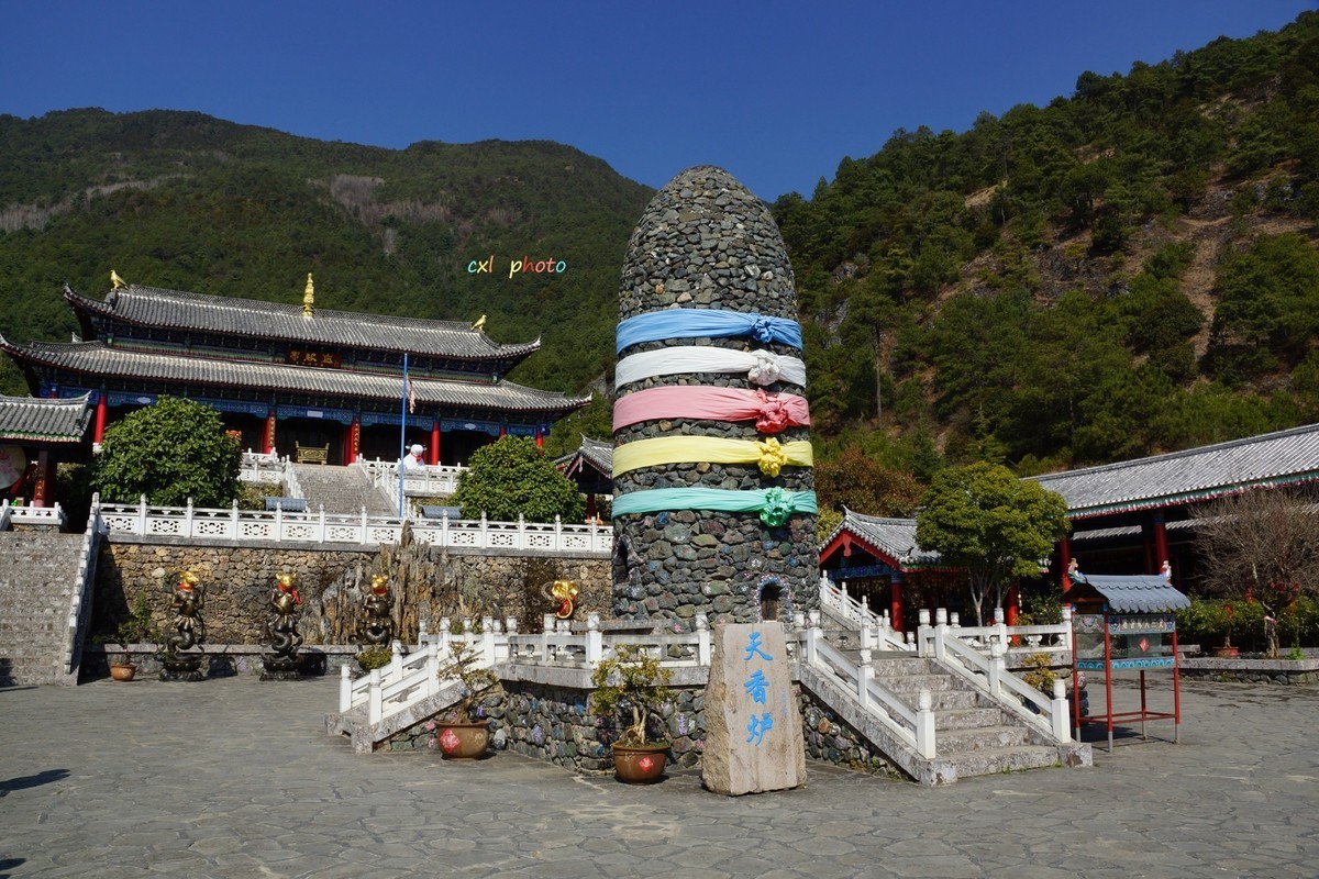 丽江玉水寨风光