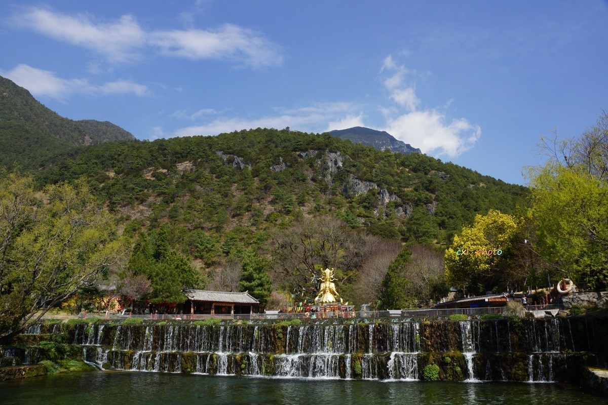 丽江玉水寨风光